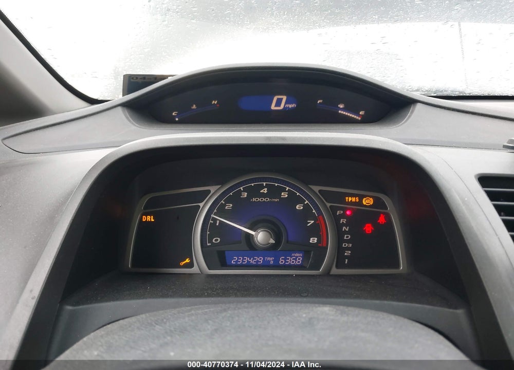 2009 HONDA CIVIC LX-S VIN: 2HGFA166X9H332899