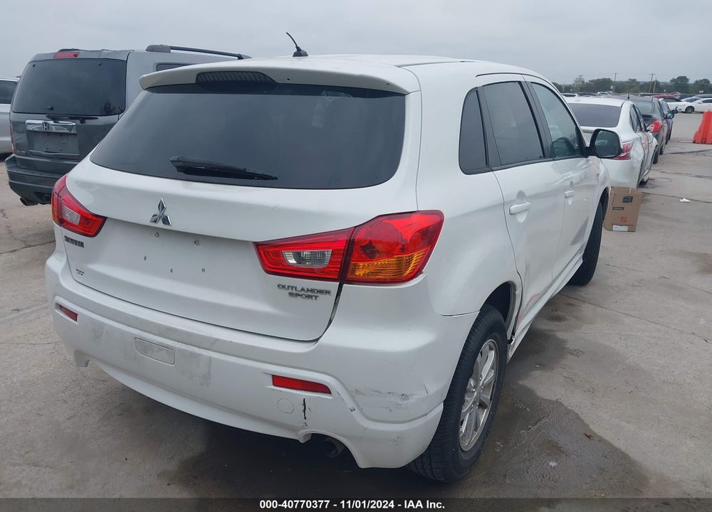 2011 MITSUBISHI OUTLANDER SPORT ES VIN: JA4AP3AUXBZ000244