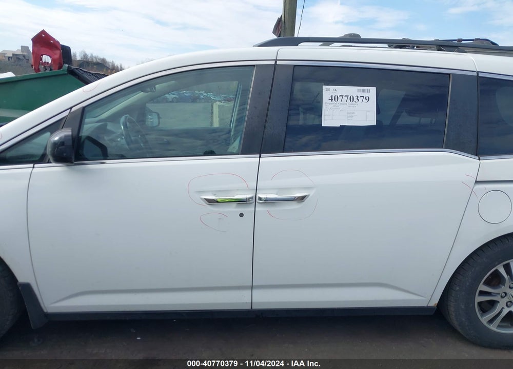 2013 HONDA ODYSSEY EX-L VIN: 5FNRL5H6XDB037410