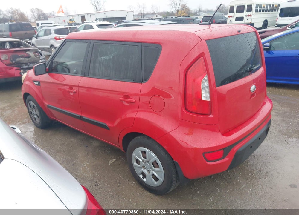 2013 KIA SOUL VIN: KNDJT2A52D7603773