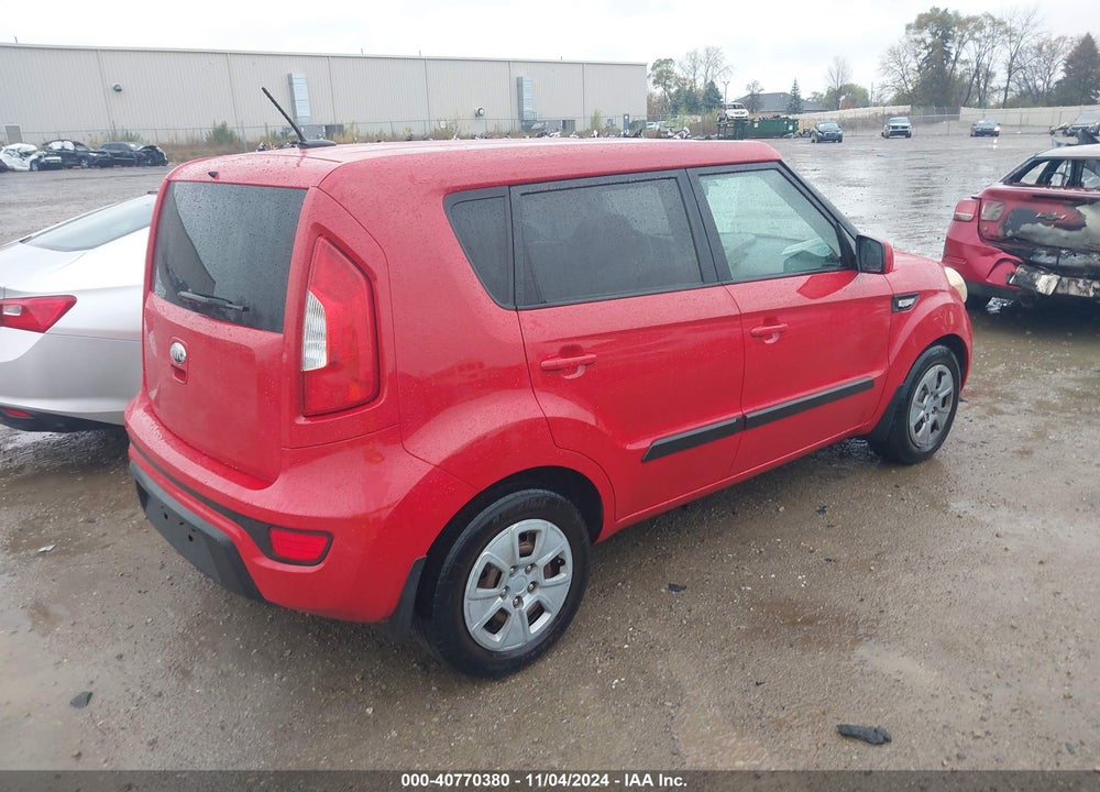 2013 KIA SOUL VIN: KNDJT2A52D7603773