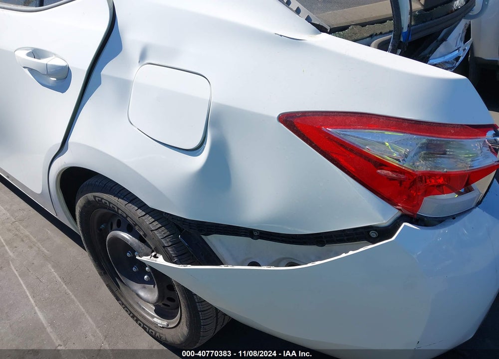 2015 TOYOTA COROLLA LE VIN: 2T1BURHE3FC408203
