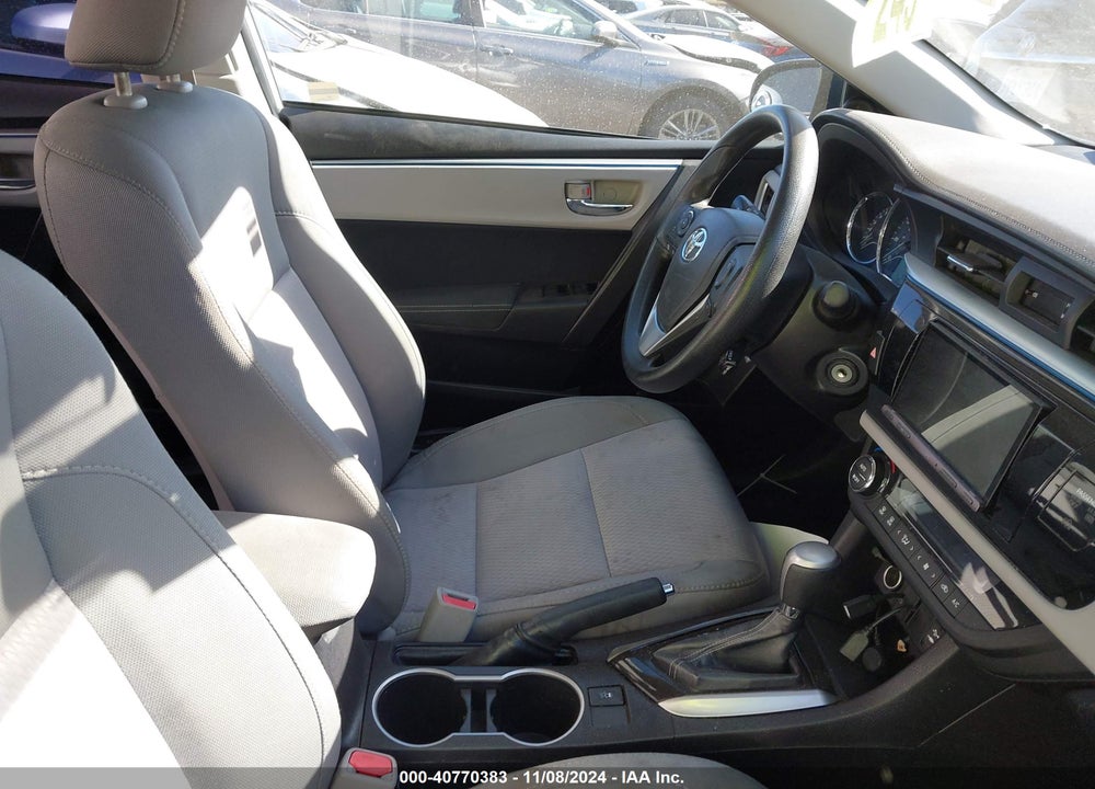 2015 TOYOTA COROLLA LE VIN: 2T1BURHE3FC408203