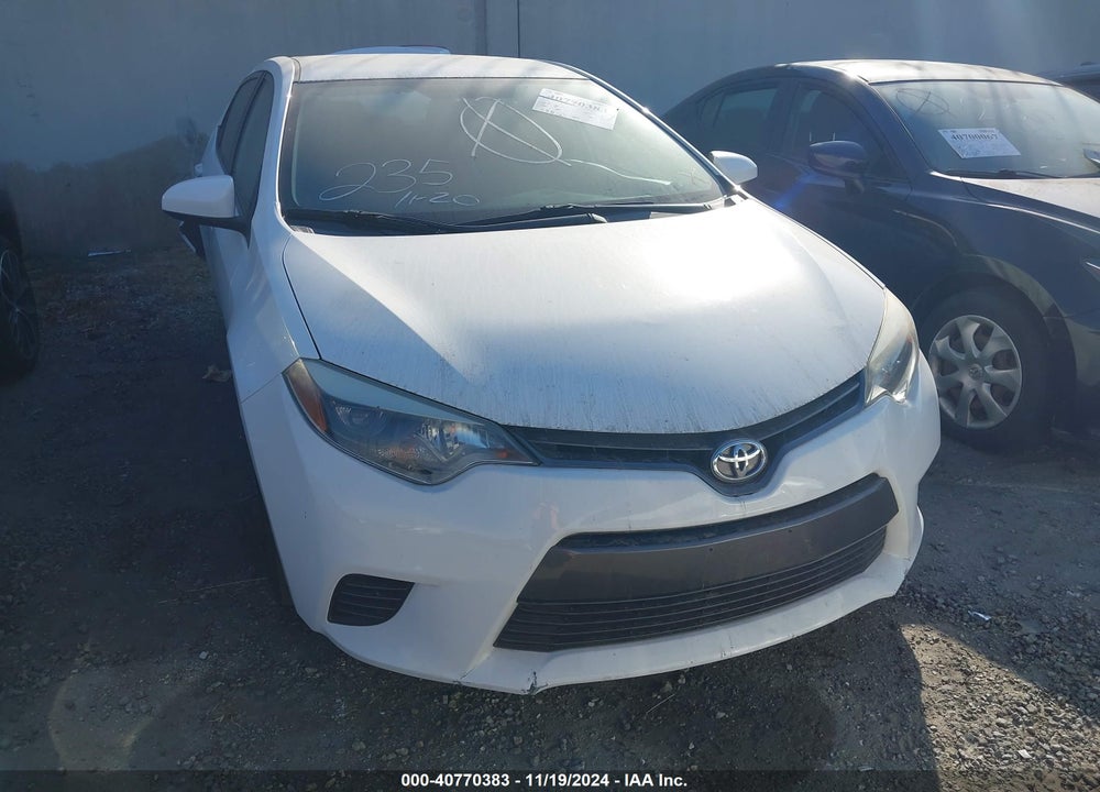 2015 TOYOTA COROLLA LE VIN: 2T1BURHE3FC408203