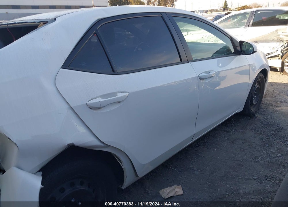 2015 TOYOTA COROLLA LE VIN: 2T1BURHE3FC408203