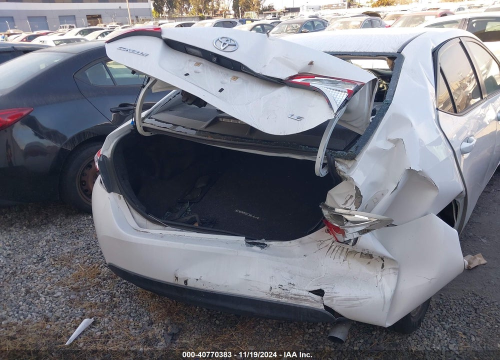 2015 TOYOTA COROLLA LE VIN: 2T1BURHE3FC408203