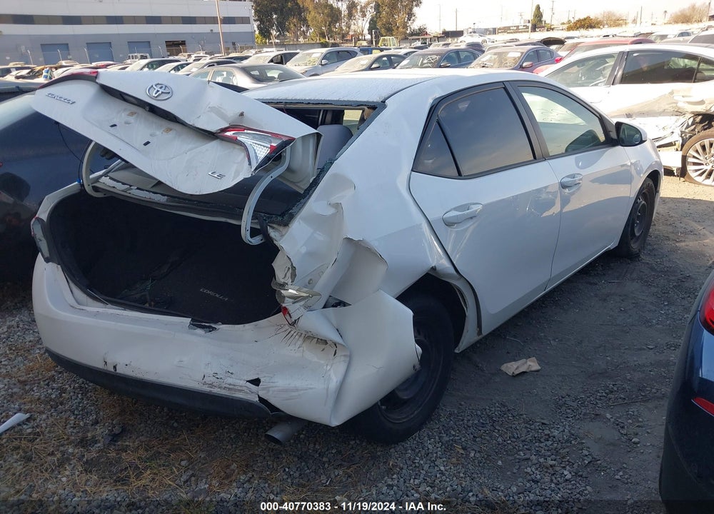 2015 TOYOTA COROLLA LE VIN: 2T1BURHE3FC408203