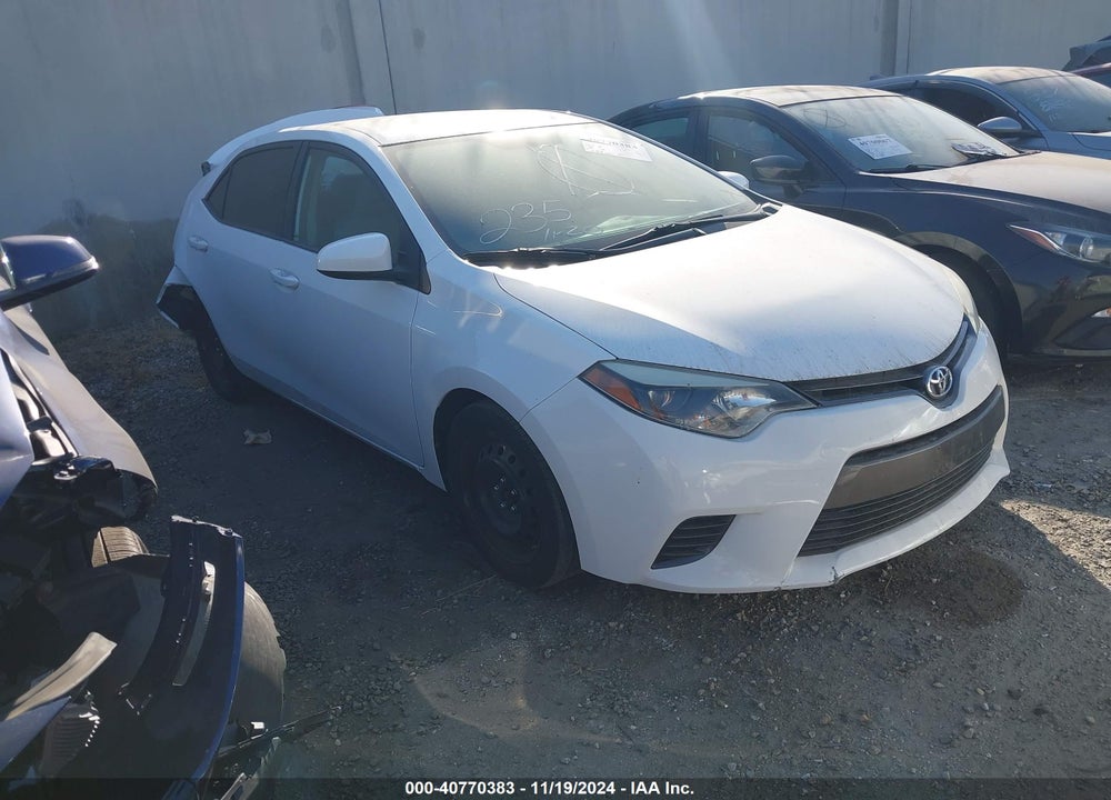 2015 TOYOTA COROLLA LE VIN: 2T1BURHE3FC408203