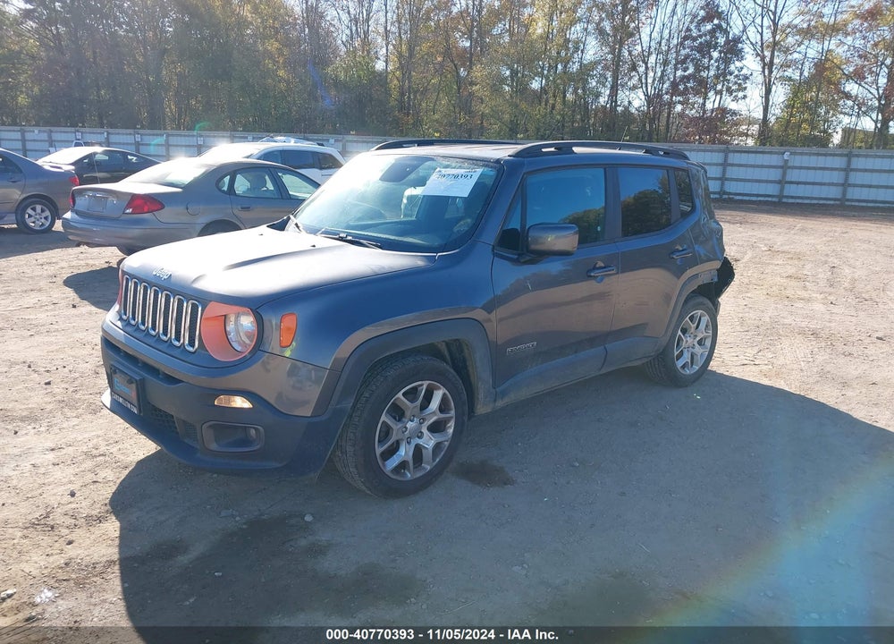 2017 JEEP RENEGADE LATITUDE FWD VIN: ZACCJABB1HPE80585