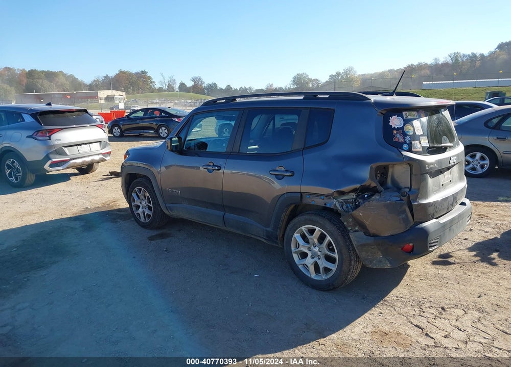 2017 JEEP RENEGADE LATITUDE FWD VIN: ZACCJABB1HPE80585