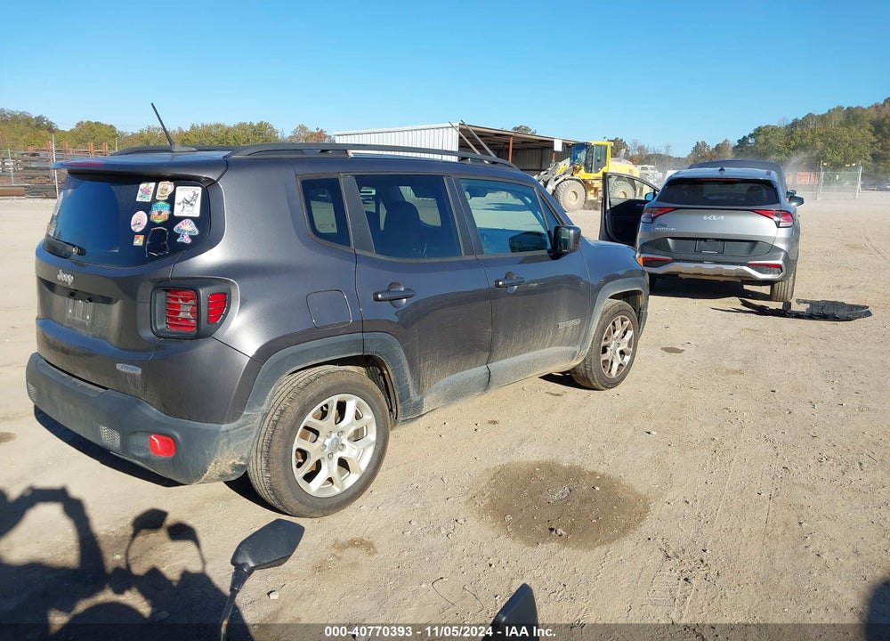 2017 JEEP RENEGADE LATITUDE FWD VIN: ZACCJABB1HPE80585