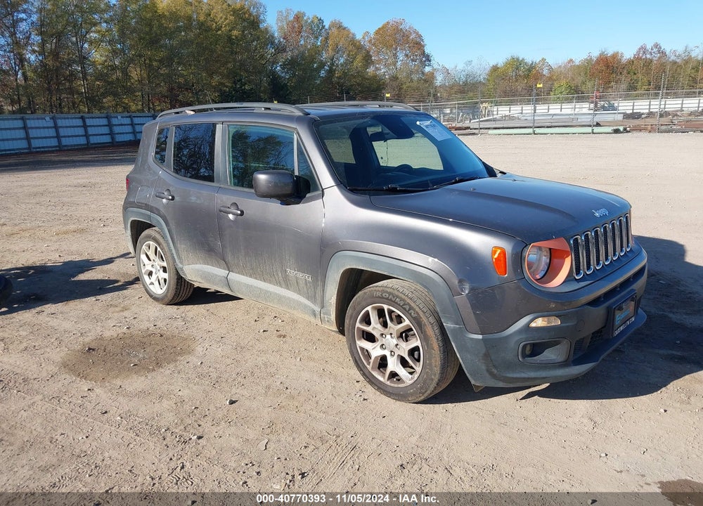 2017 JEEP RENEGADE LATITUDE FWD VIN: ZACCJABB1HPE80585