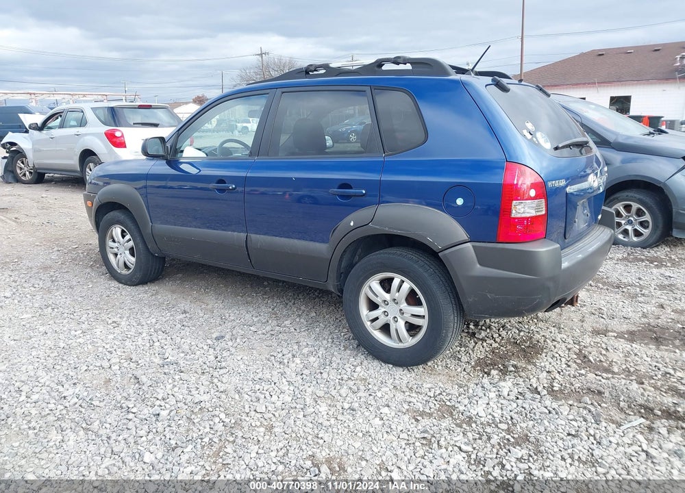 2005 HYUNDAI TUCSON GLS/LX VIN: KM8JN72D45U182876