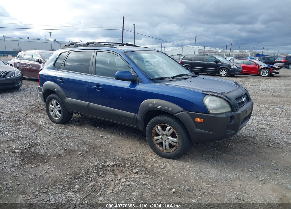 2005 HYUNDAI TUCSON GLS/LX VIN: KM8JN72D45U182876