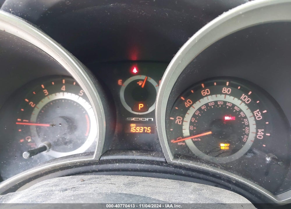 2012 SCION TC VIN: JTKJF5C75C3037727