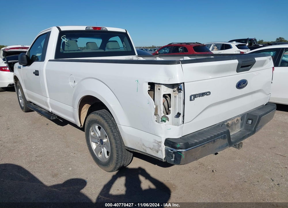 2017 FORD F-150 XL VIN: 1FTMF1CFXHKC71590