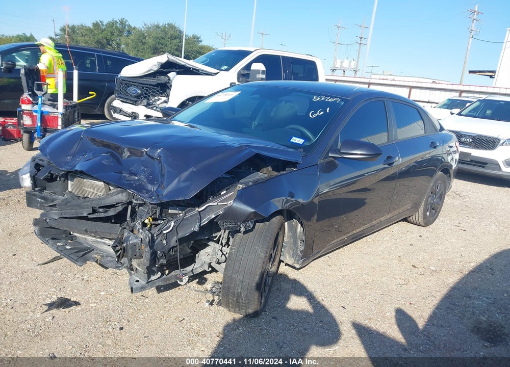 2021 HYUNDAI ELANTRA SEL VIN: 5NPLM4AGXMH013562