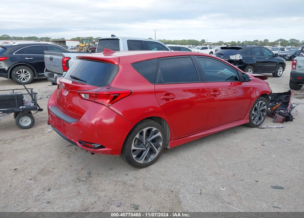 2016 SCION IM BASE (M6) VIN: JTNKARJE5GJ504595