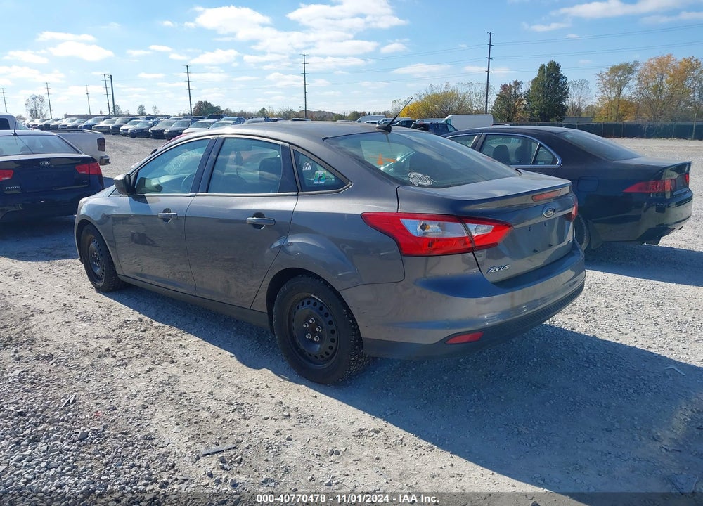 2012 FORD FOCUS SE VIN: 1FAHP3F23CL310516