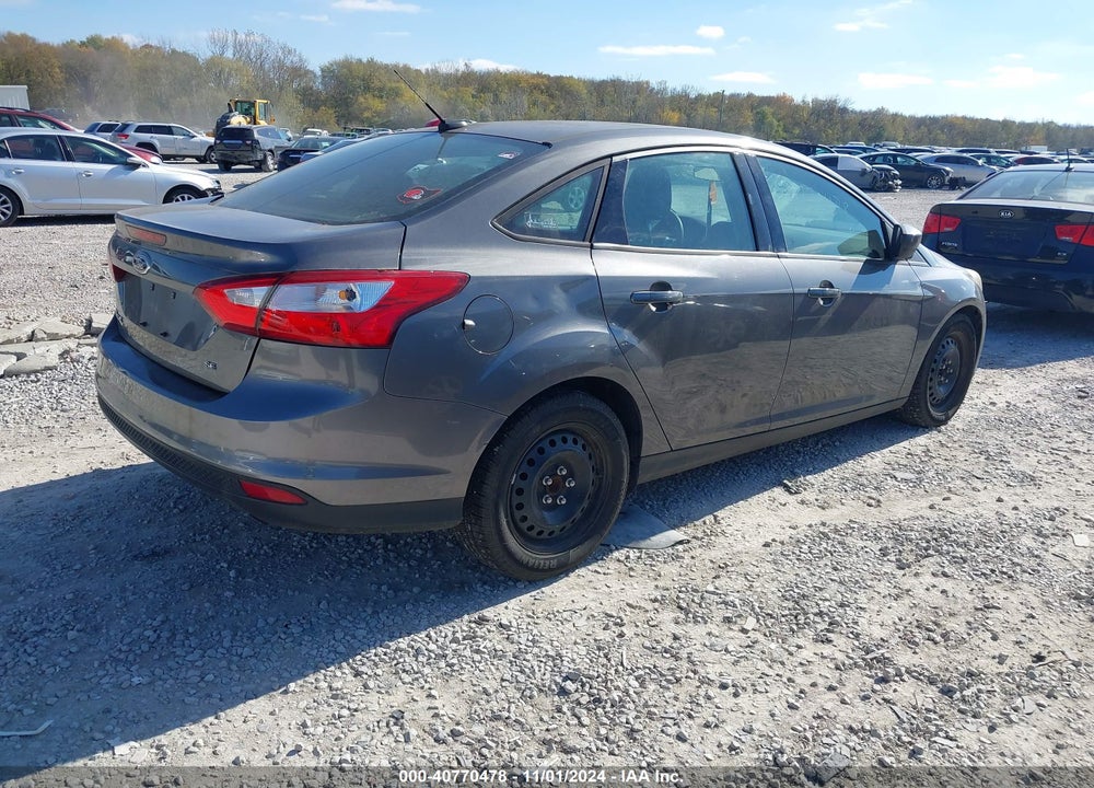 2012 FORD FOCUS SE VIN: 1FAHP3F23CL310516