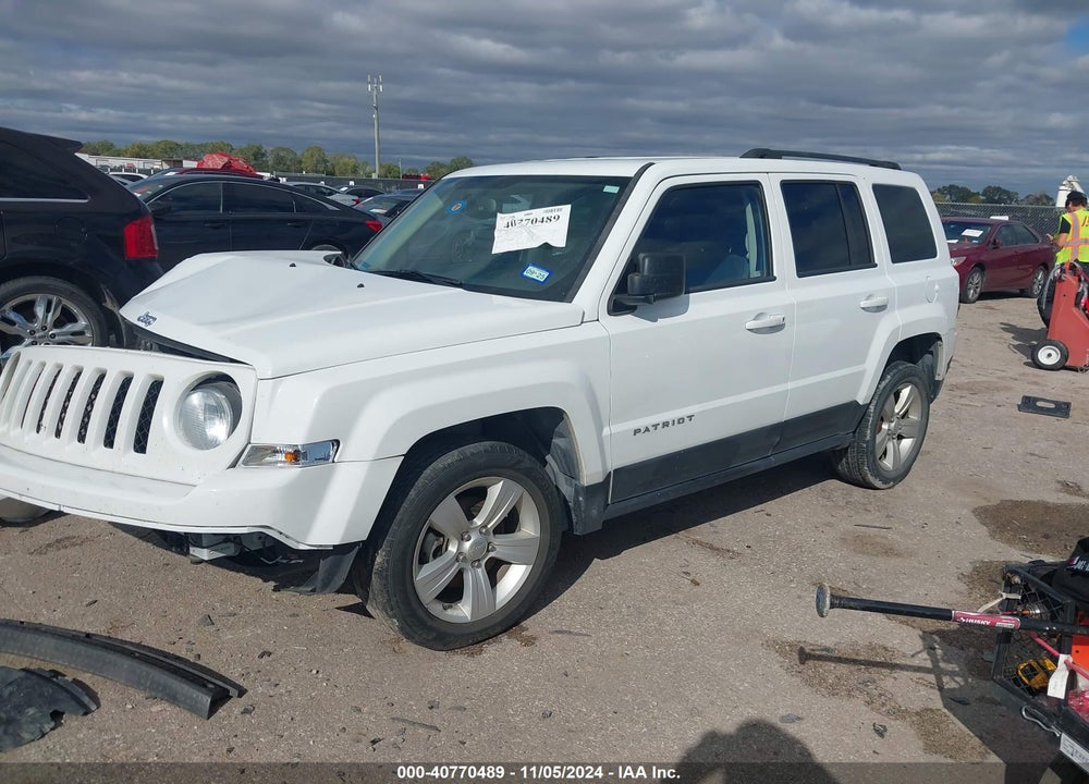 2016 JEEP PATRIOT LATITUDE VIN: 1C4NJPFA7GD815570