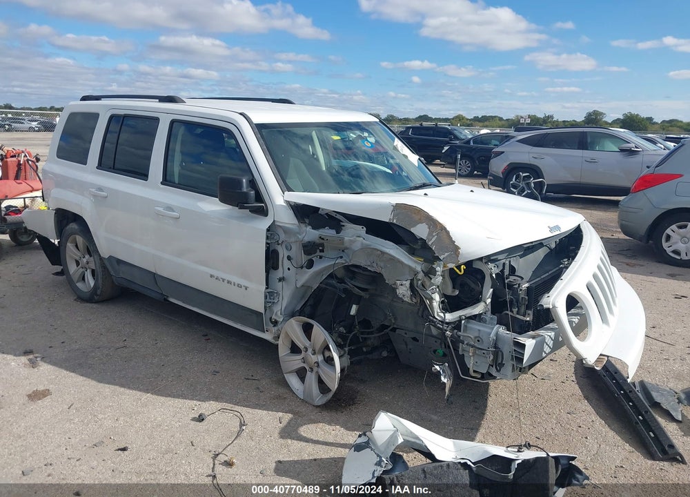 2016 JEEP PATRIOT LATITUDE VIN: 1C4NJPFA7GD815570