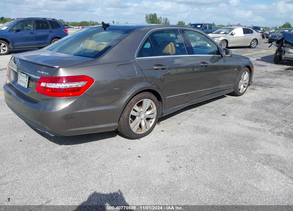 2012 MERCEDES-BENZ E 350 BLUETEC VIN: WDDHF2EB4CA557540