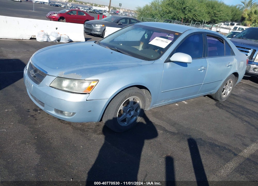 2006 HYUNDAI SONATA GLS VIN: 5NPEU46C56H175553