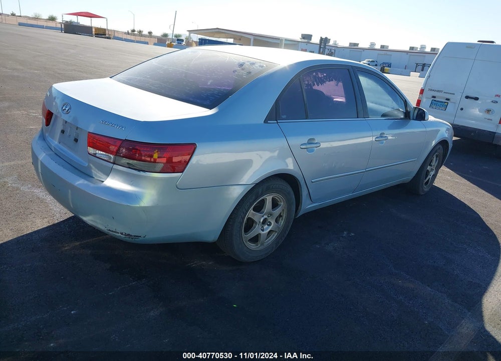2006 HYUNDAI SONATA GLS VIN: 5NPEU46C56H175553