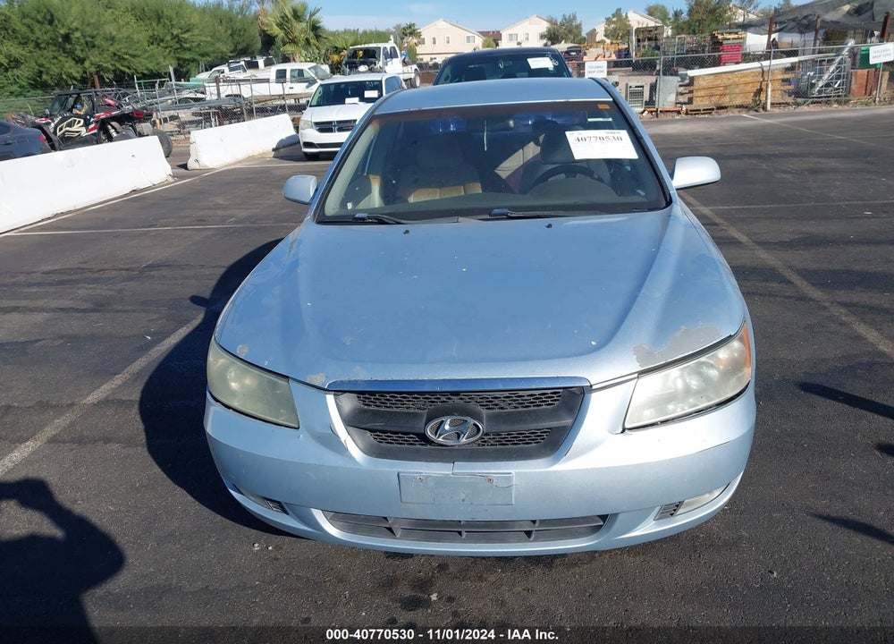 2006 HYUNDAI SONATA GLS VIN: 5NPEU46C56H175553