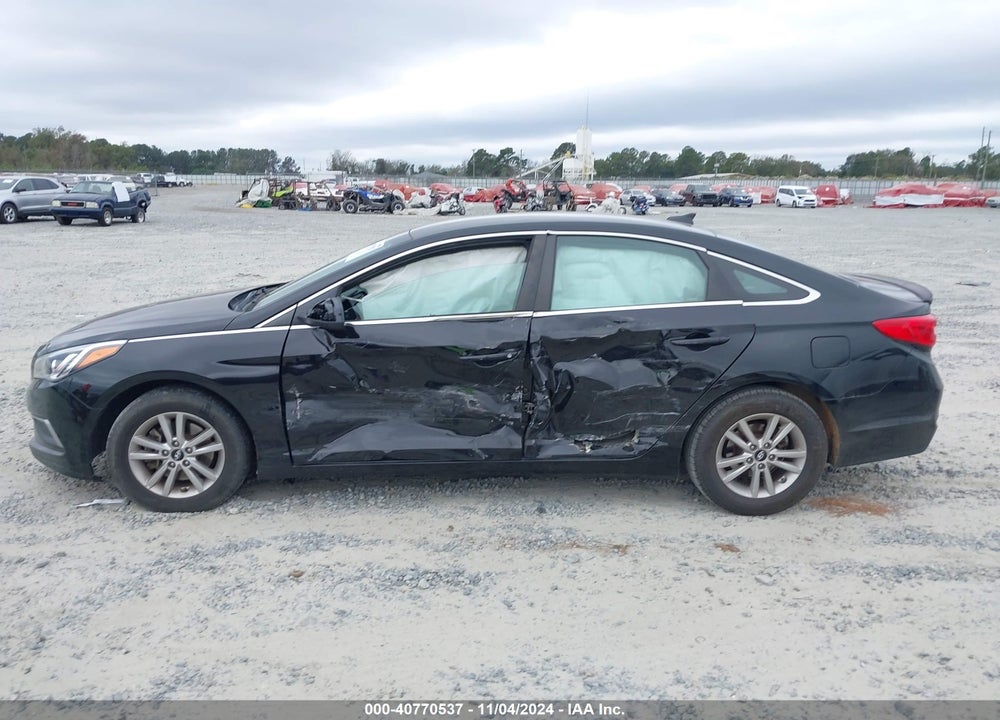 2016 HYUNDAI SONATA SE VIN: 5NPE24AF4GH358192