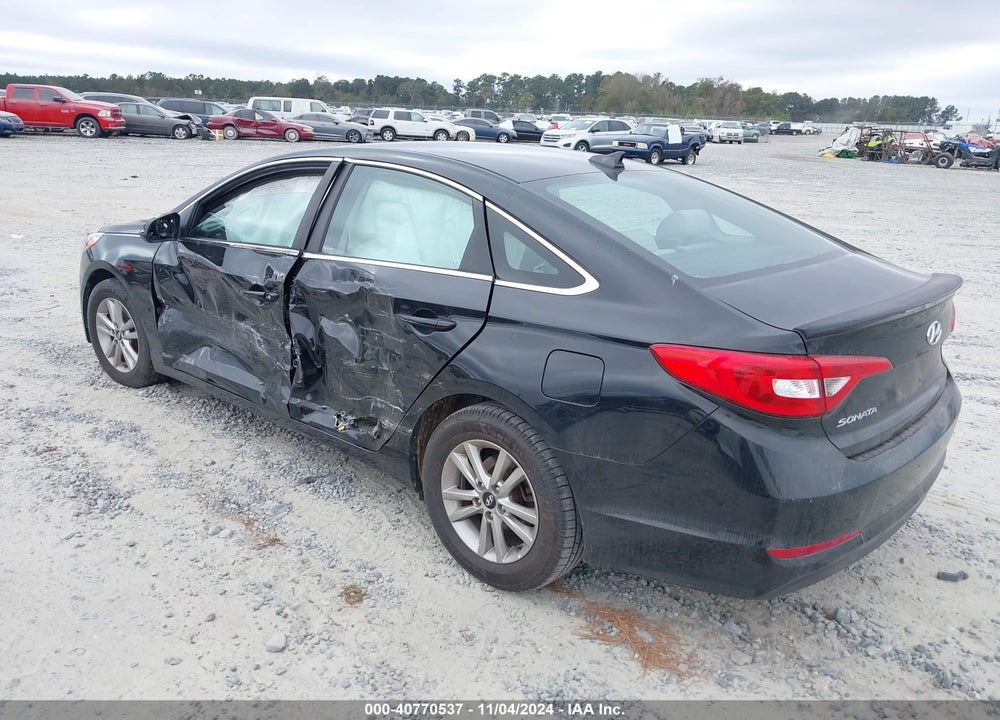 2016 HYUNDAI SONATA SE VIN: 5NPE24AF4GH358192