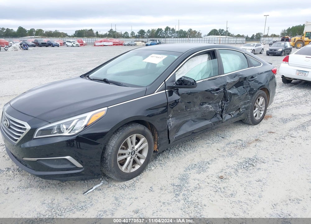 2016 HYUNDAI SONATA SE VIN: 5NPE24AF4GH358192