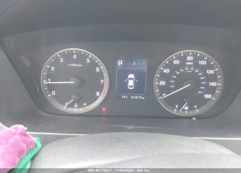 2016 HYUNDAI SONATA SE VIN: 5NPE24AF4GH358192