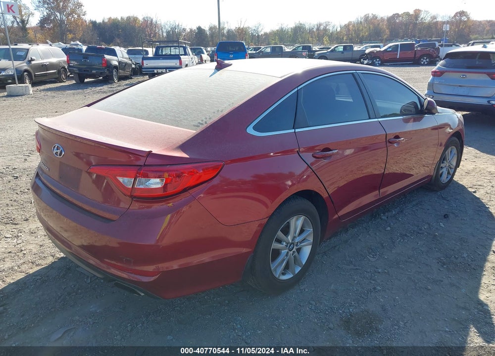 2015 HYUNDAI SONATA SE VIN: 5NPE24AF5FH097475