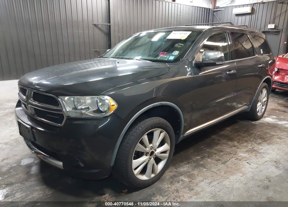 2011 DODGE DURANGO CREW VIN: 1D4RE4GG5BC674751