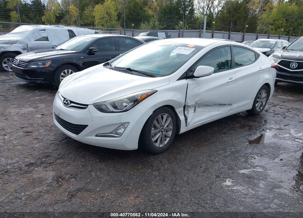 2014 HYUNDAI ELANTRA SE VIN: 5NPDH4AE9EH490136