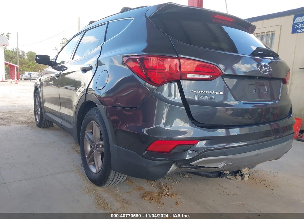 2017 HYUNDAI SANTA FE SPORT 2.4L VIN: 5XYZU3LB1HG446156