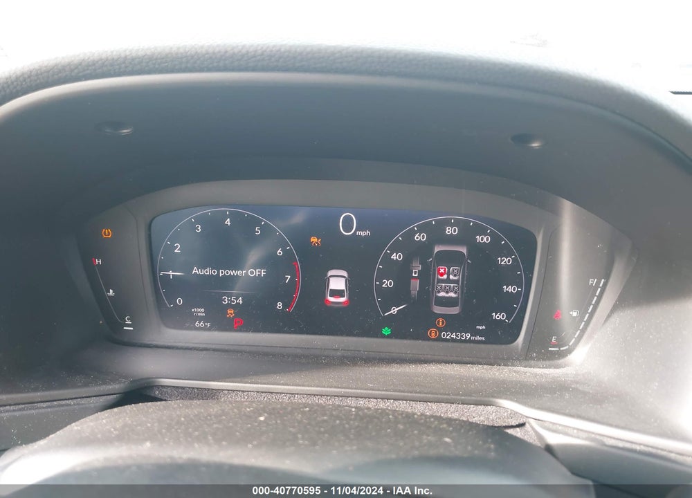 2024 HONDA ACCORD EX VIN: 1HGCY1F38RA055365