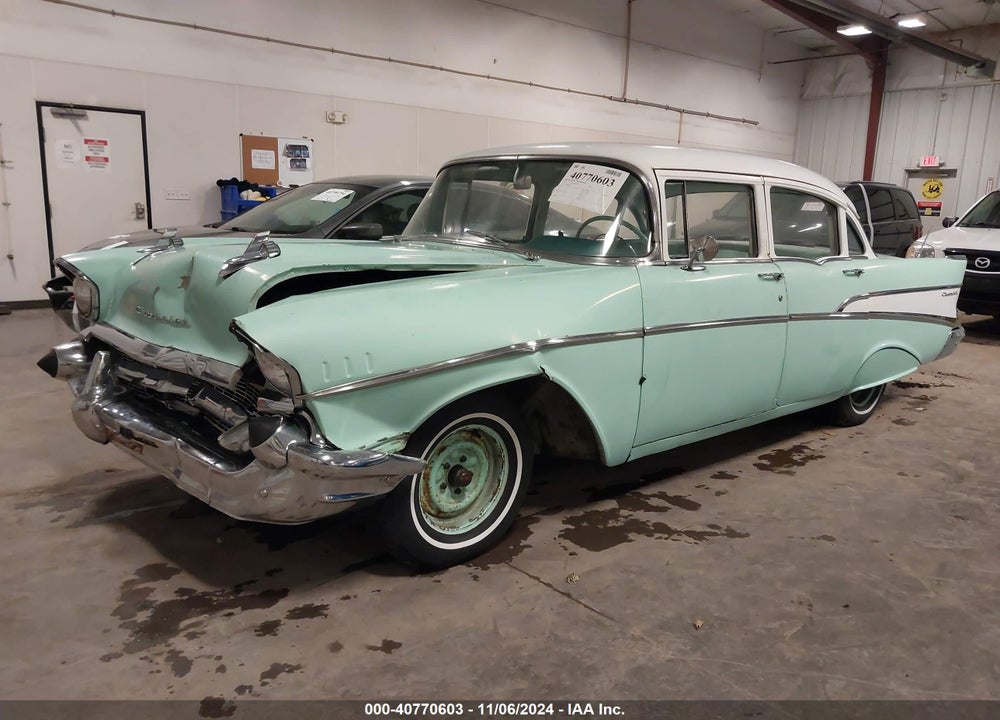 1957 CHEVROLET 210 VIN: B57J280434