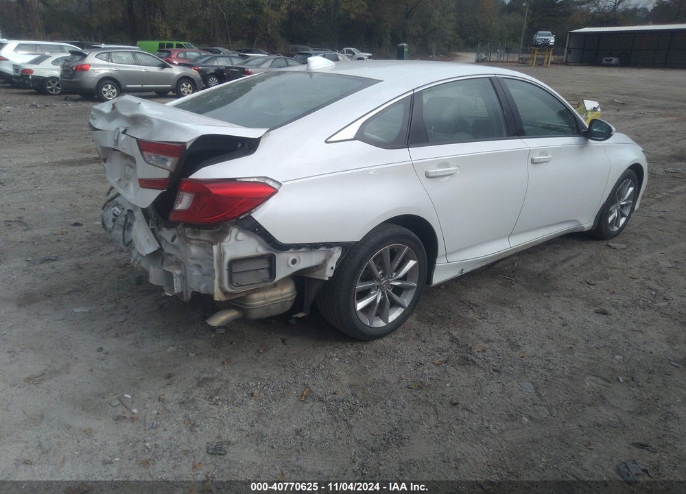 2022 HONDA ACCORD LX VIN: 1HGCV1F11NA039803