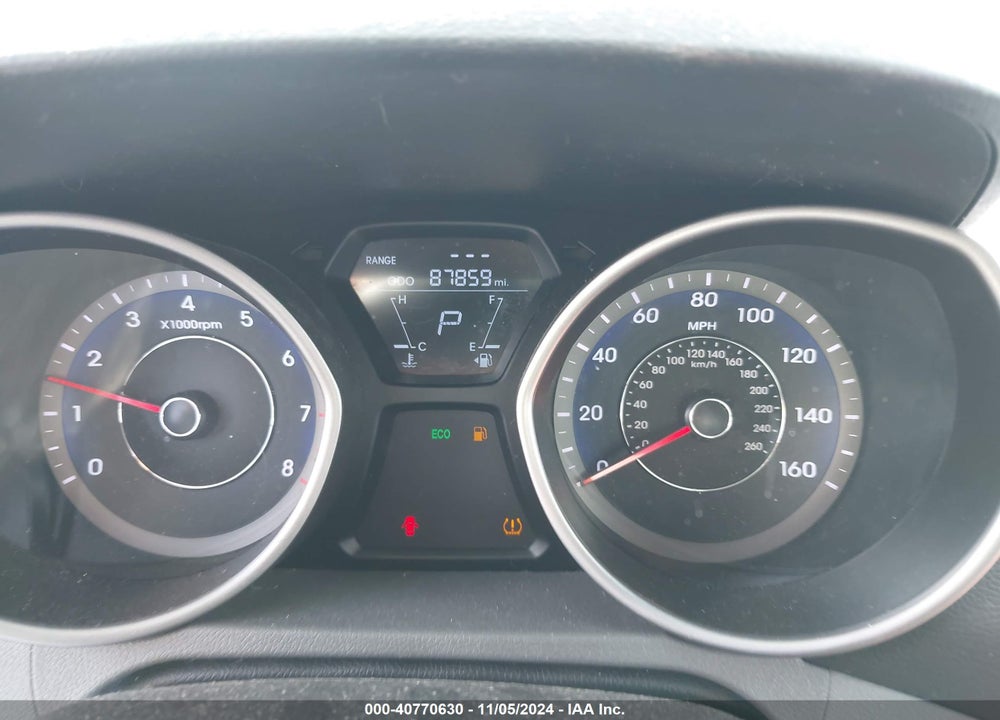 2013 HYUNDAI ELANTRA GLS VIN: KMHDH4AE0DU800738