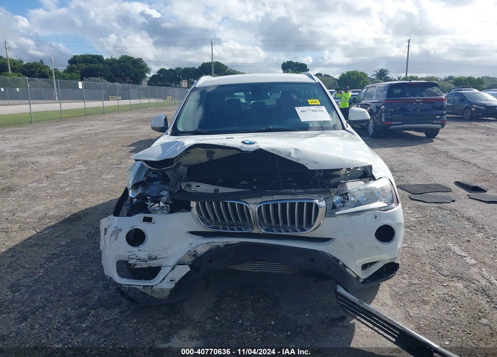 2015 BMW X3 SDRIVE28I VIN: 5UXWZ7C51F0M83313