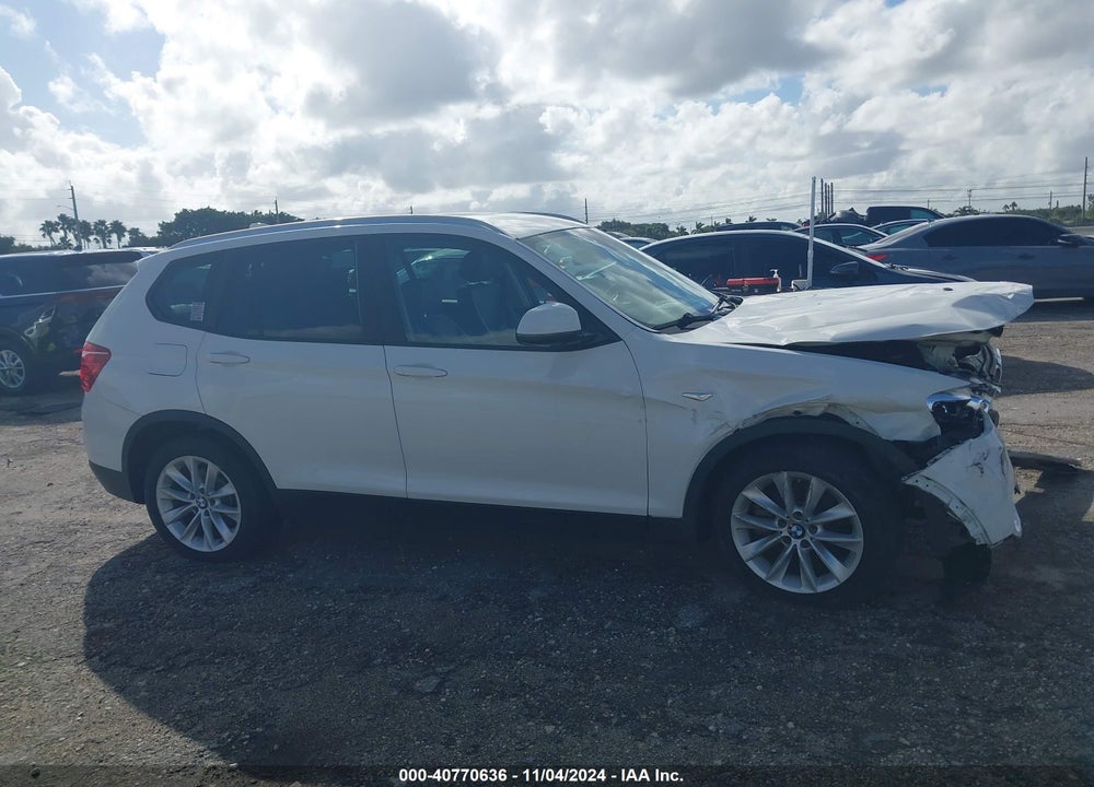 2015 BMW X3 SDRIVE28I VIN: 5UXWZ7C51F0M83313
