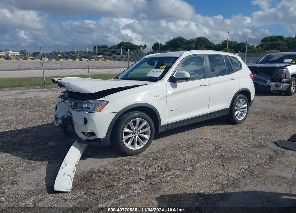 2015 BMW X3 SDRIVE28I VIN: 5UXWZ7C51F0M83313