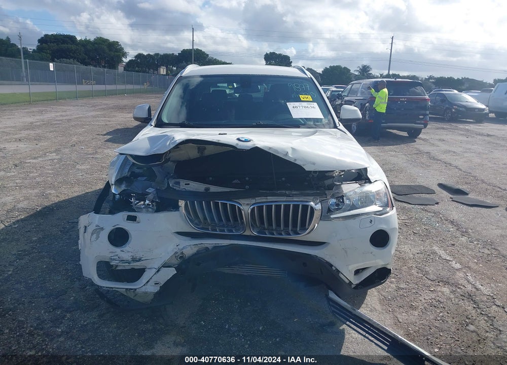 2015 BMW X3 SDRIVE28I VIN: 5UXWZ7C51F0M83313