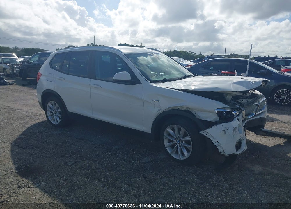 2015 BMW X3 SDRIVE28I VIN: 5UXWZ7C51F0M83313