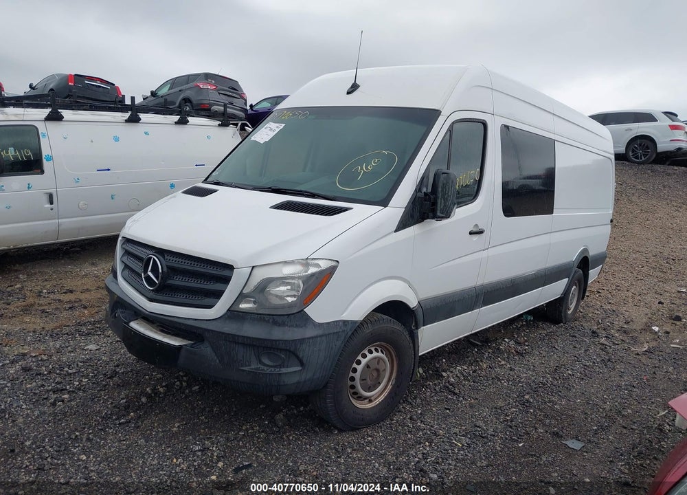 2017 MERCEDES-BENZ SPRINTER 2500 HIGH ROOF V6 VIN: WD4PE8CD2HP549849