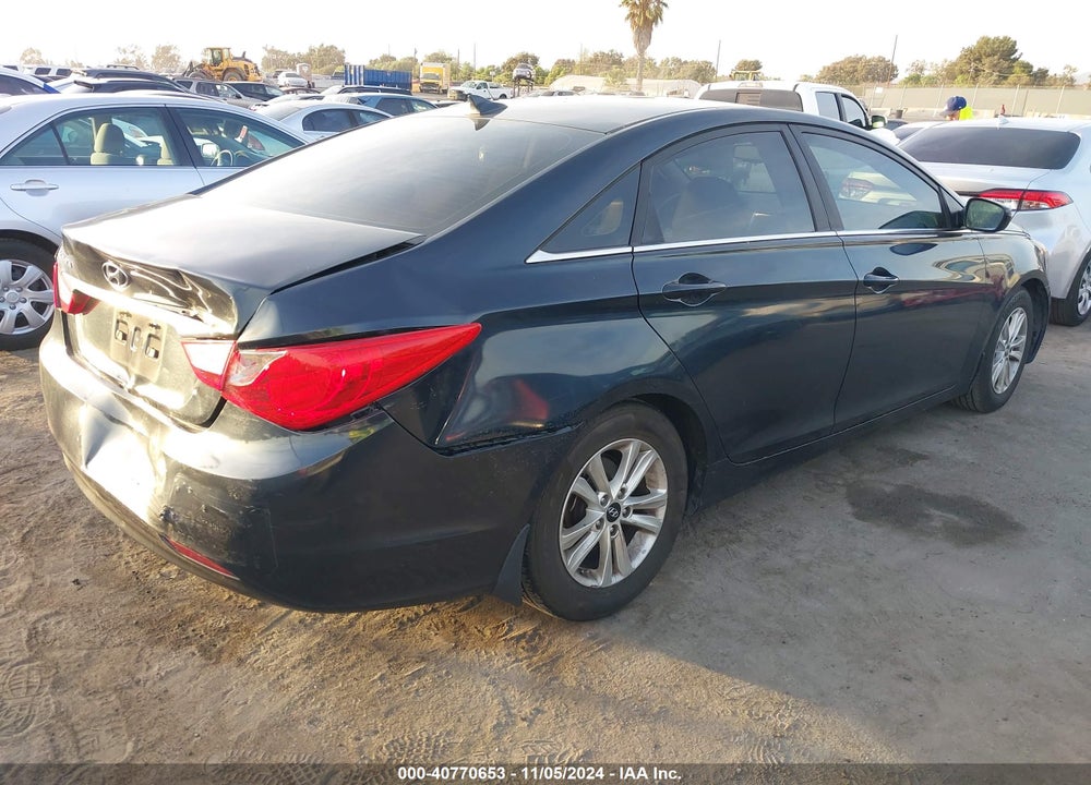 2013 HYUNDAI SONATA GLS VIN: 5NPEB4AC9DH530945