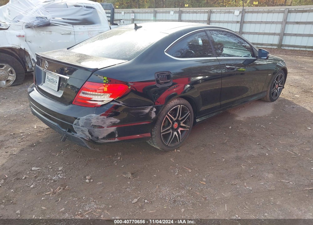 2013 MERCEDES-BENZ C VIN: WDDGJ4HB1DF990982